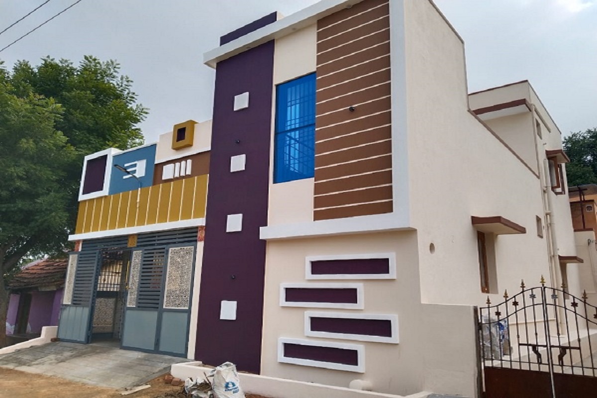 Innovative green architecture and energy-efficient homes by Green Home Builders in Vellore, Tamil Nadu for a sustainable future.